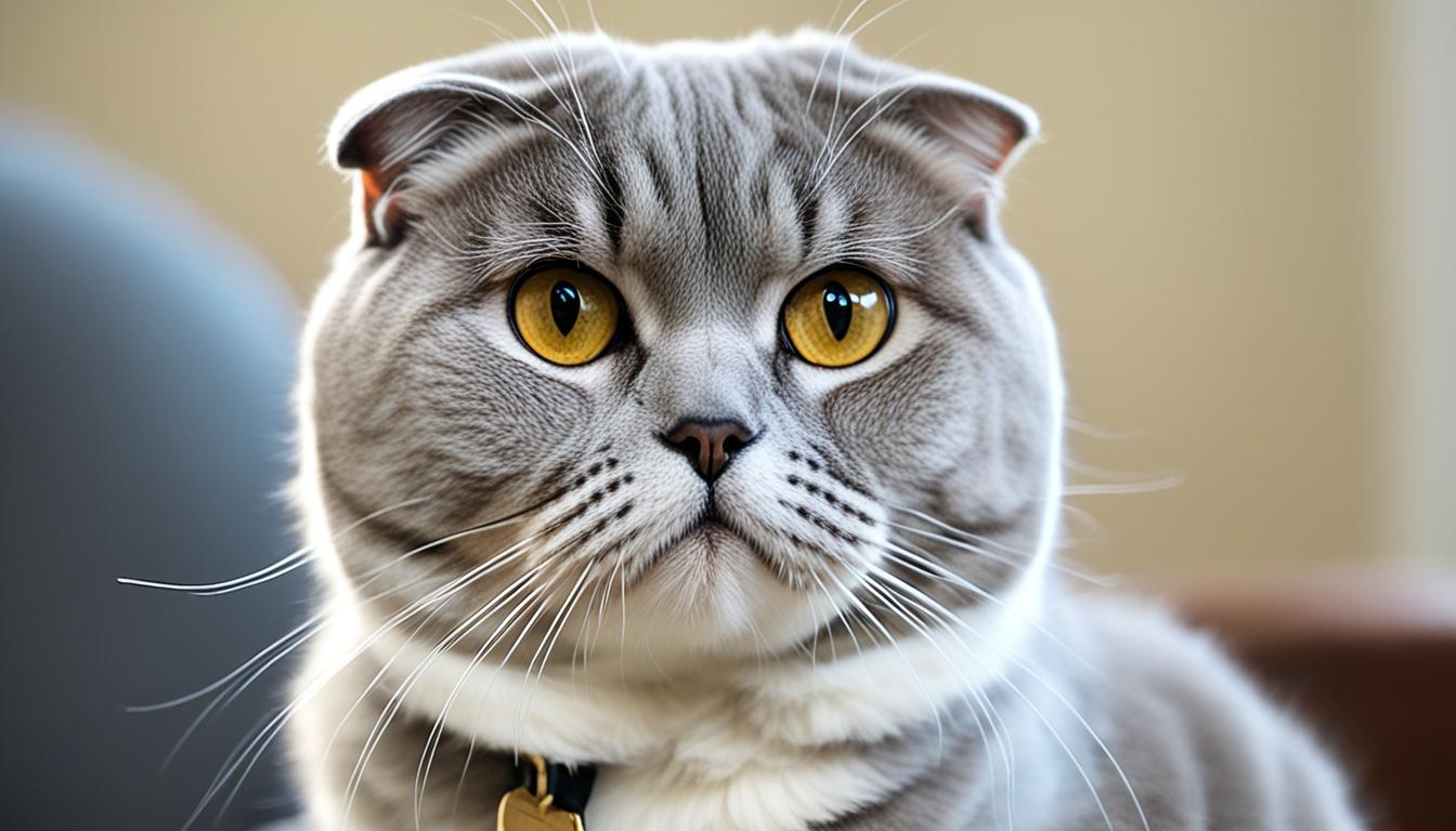 Scottish Fold cat breed unique folded ears