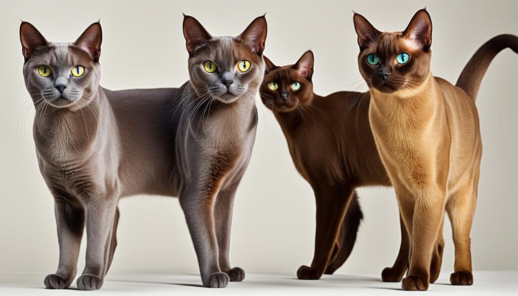 burmese cat colors