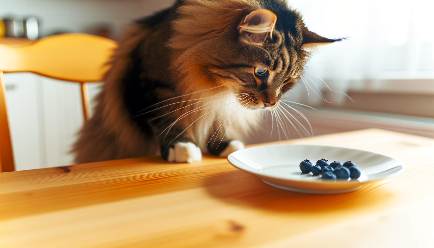 "Decoding Feline Dietary Secrets: Can Cats Safely Enjoy Blueberries?"