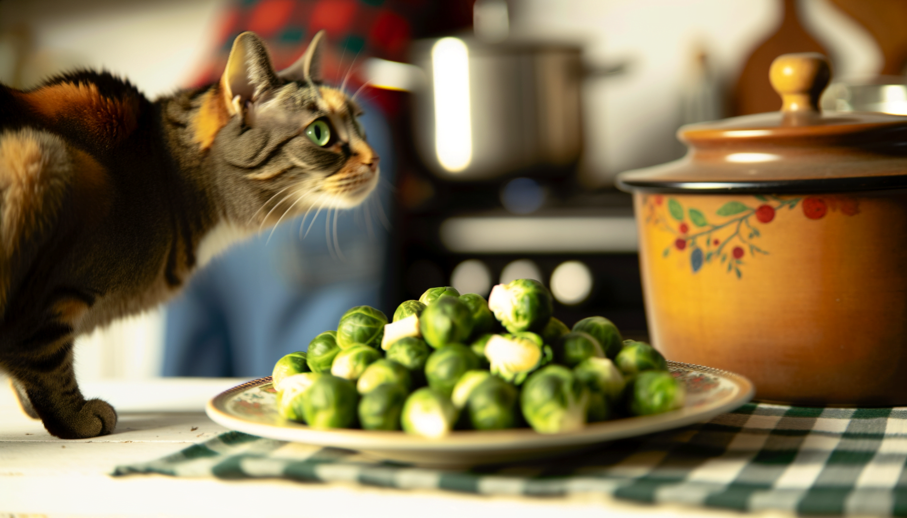 "The Feline Diet: Unmasking the Mystery of Cats and Brussel Sprouts"