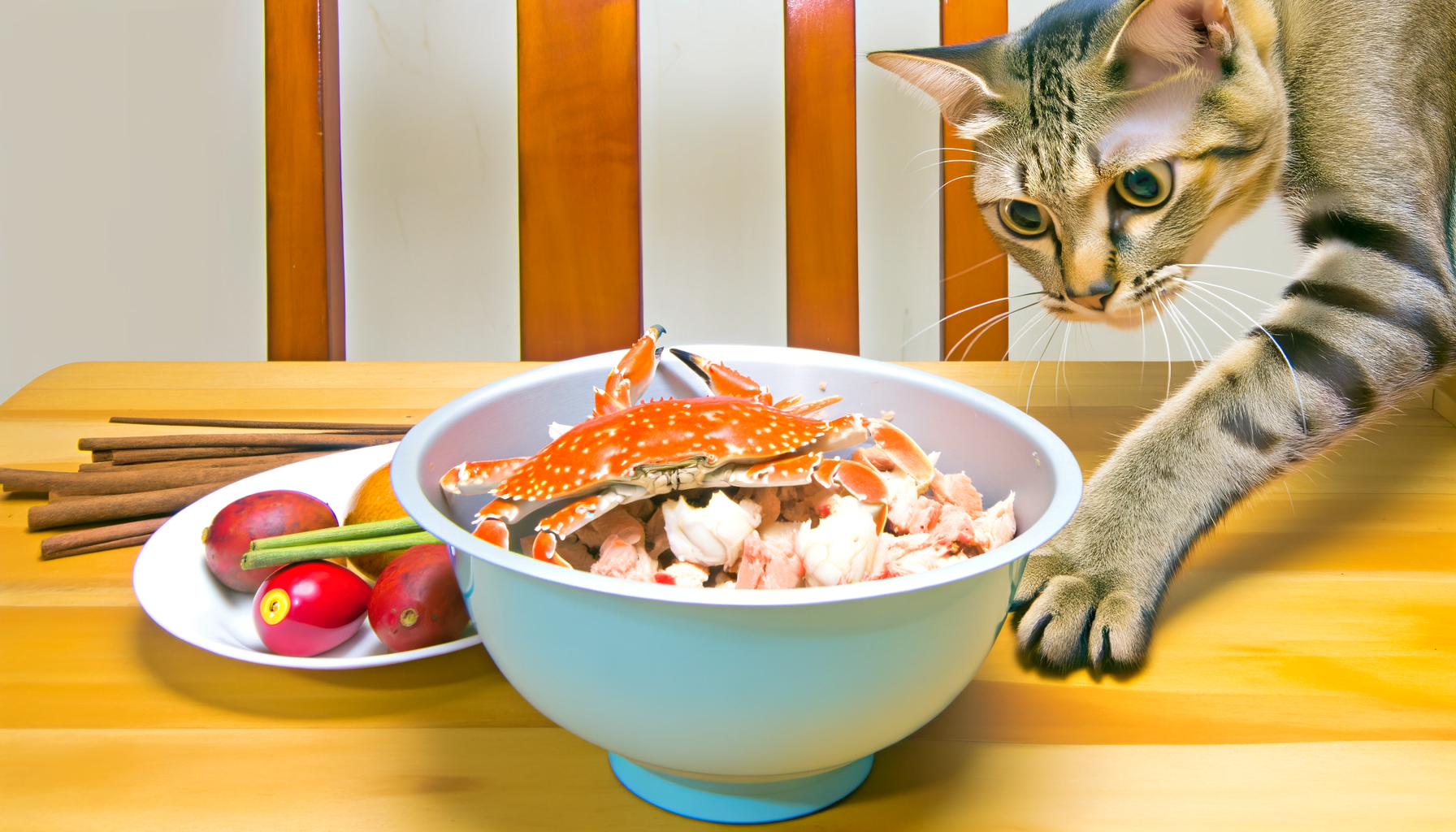 "Crab Meat and Cats: A Comprehensive Guide on Felines' Seafood Consumption"