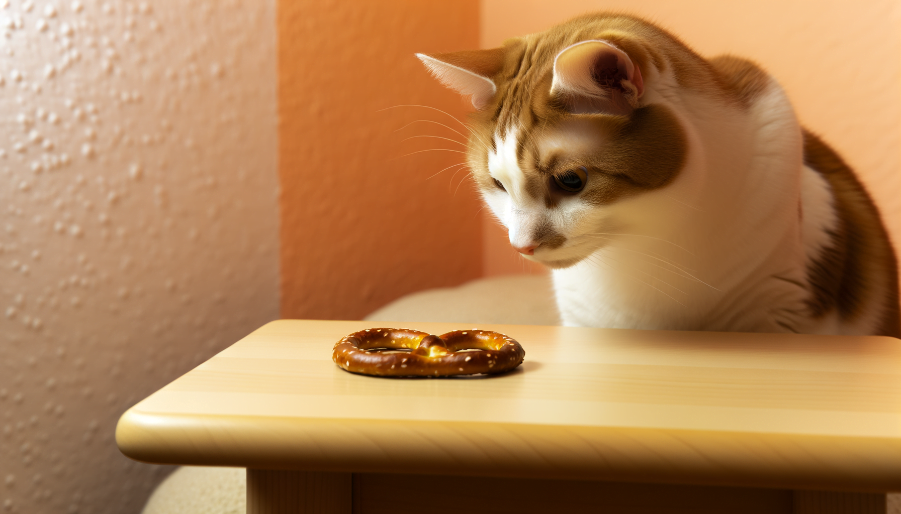 "Decoding Feline Diets: Can Cats Safely Crunch on Pretzels?"