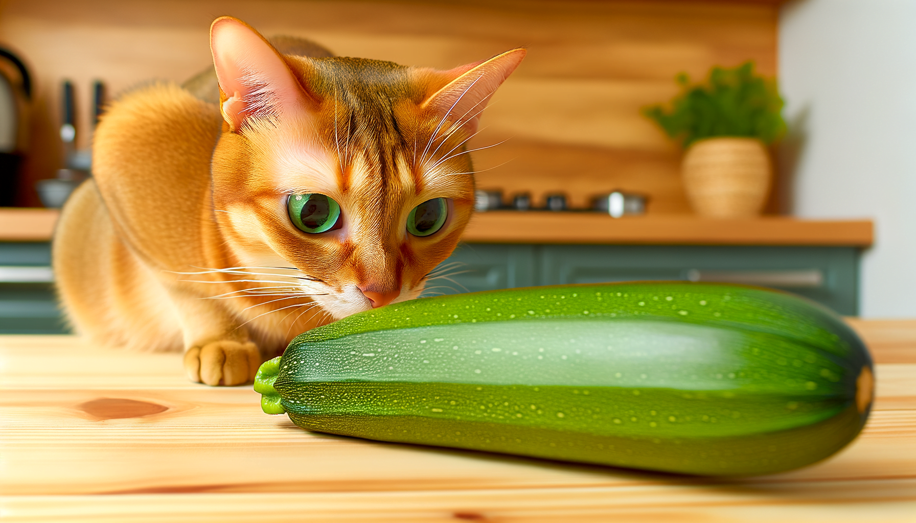 "Deciphering Feline Diets: Can Cats Safely Munch on Zucchini?"
