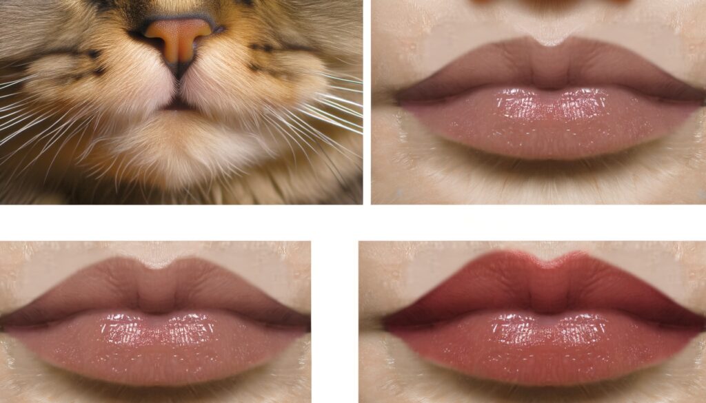 Comparison: Cat Lips vs. Human Lips