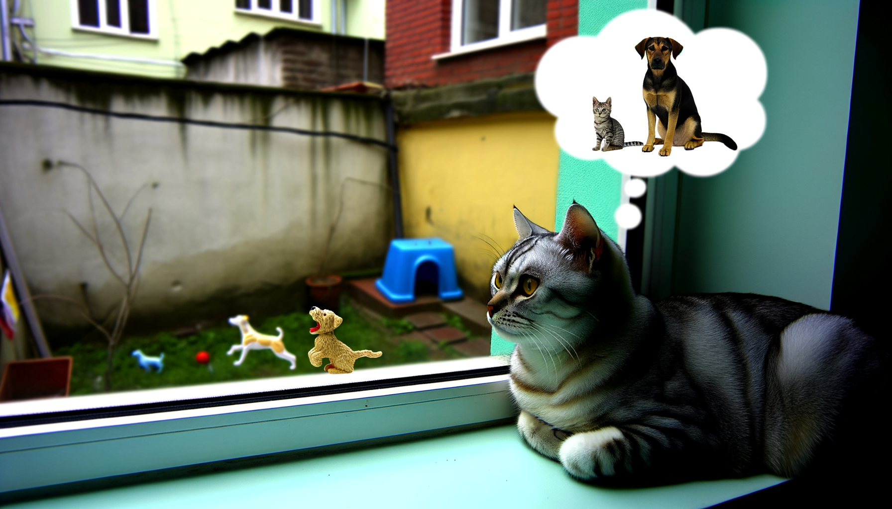 "Decoding Feline Psychology: Do Cats Perceive Dogs as Their Kind?"