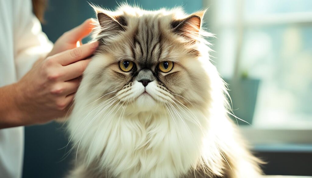 persian cat grooming