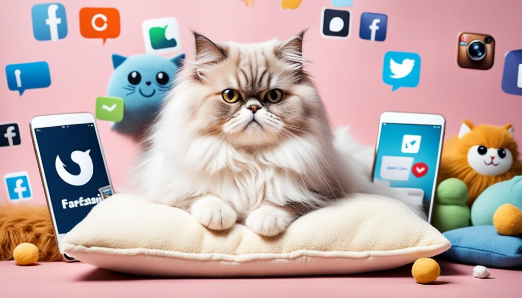 persian cat social media trends