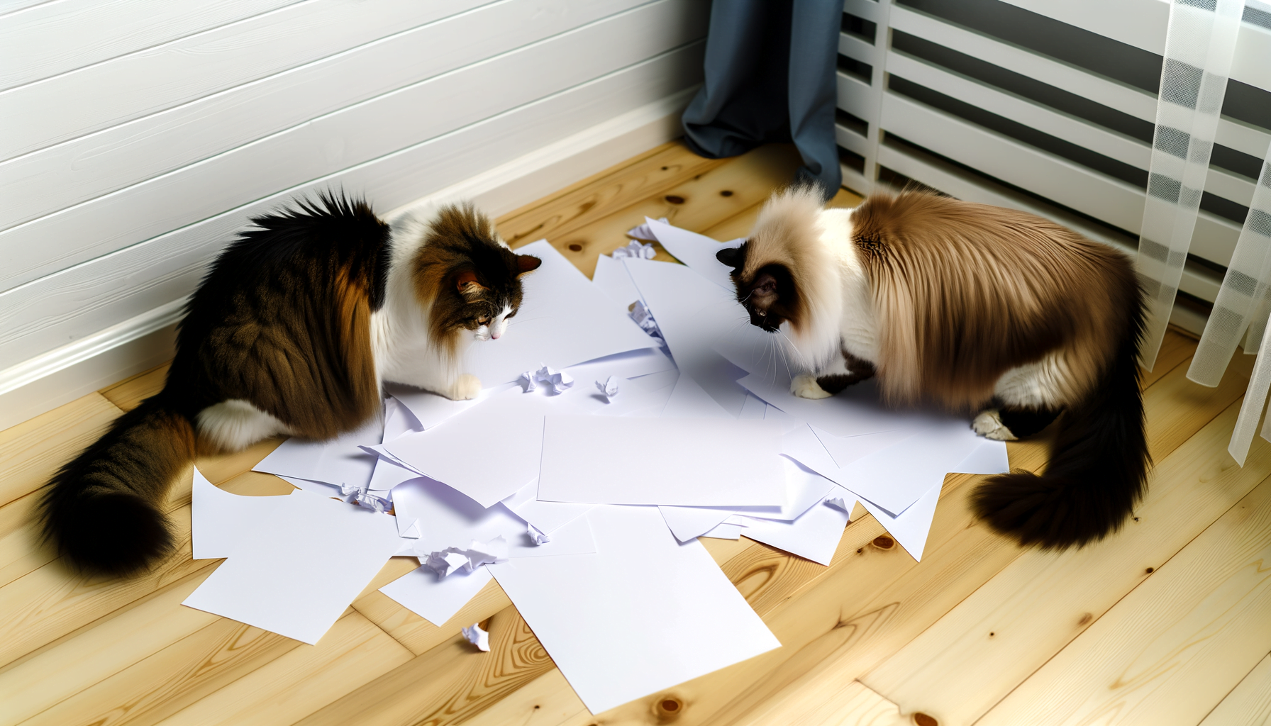 "Decoding Feline Fascination: Why Cats Can't Resist Paper"